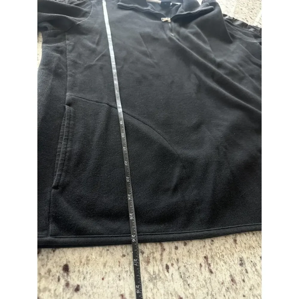 Hugo Boss Black Quarter-Zip Pullover Sweater Sz XL